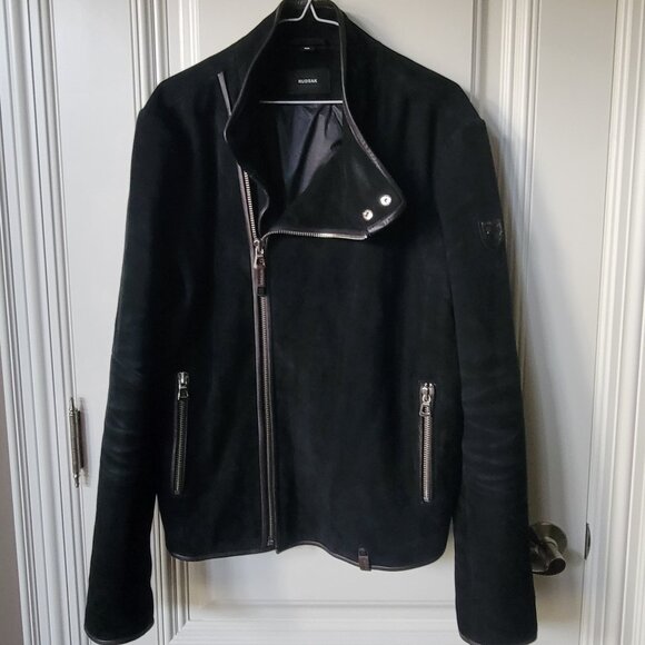 Rudsak Black Suede Moto Jacket - Picture 2 of 16